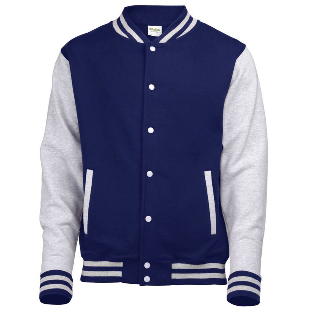 Awdis Unisex Mens /Womens Casual Fashion Varsity /Baseball College Jacket / Oxfo